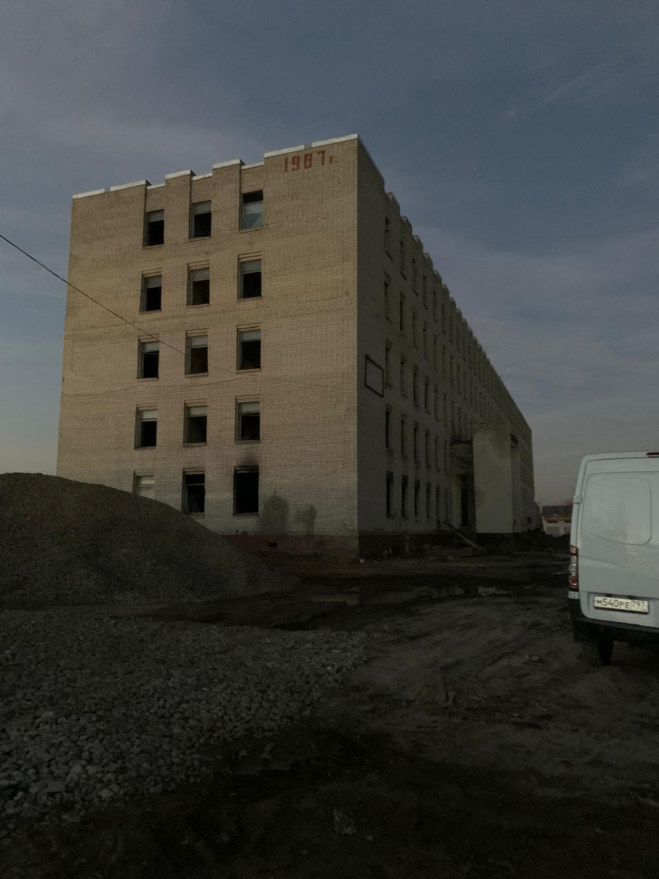 Демонтаж внутренний промышленного здания
