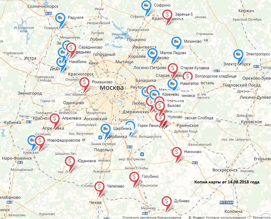 Проститутки Москвы И Московской Области Карта