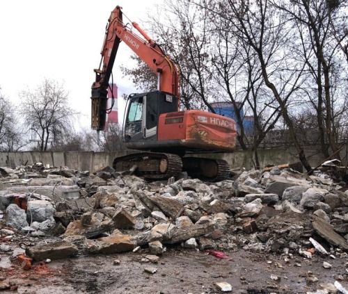 Демонтажные работы в рамках Постановление правительства Москвы 819-ПП от 11.12.2013